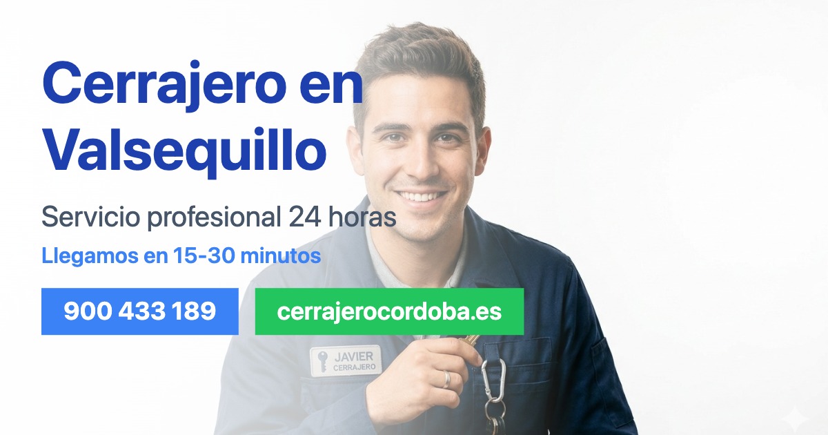 Cerrajero en Valsequillo