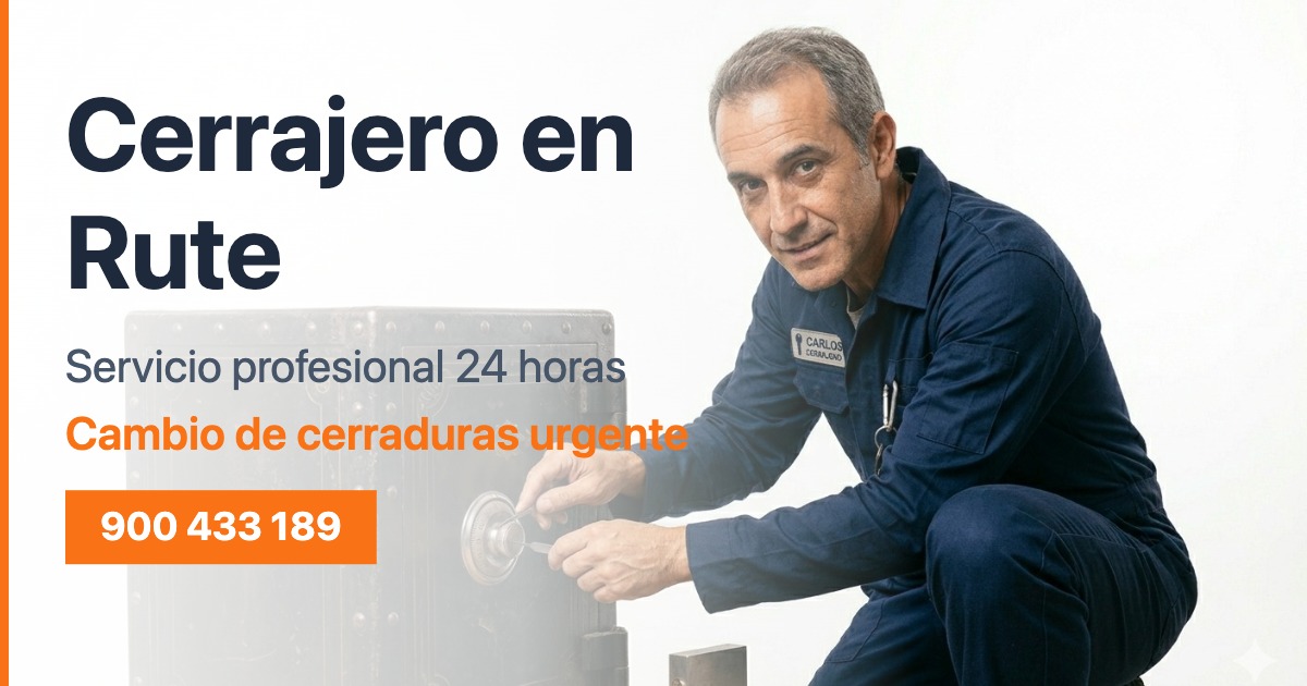 Cerrajero en Rute