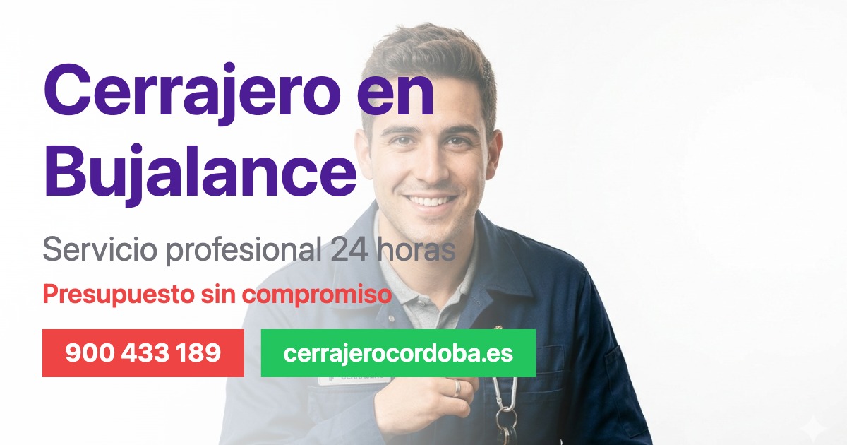 Cerrajero en Bujalance