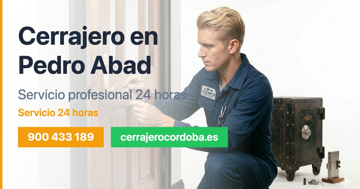 Cerrajero en Pedro Abad