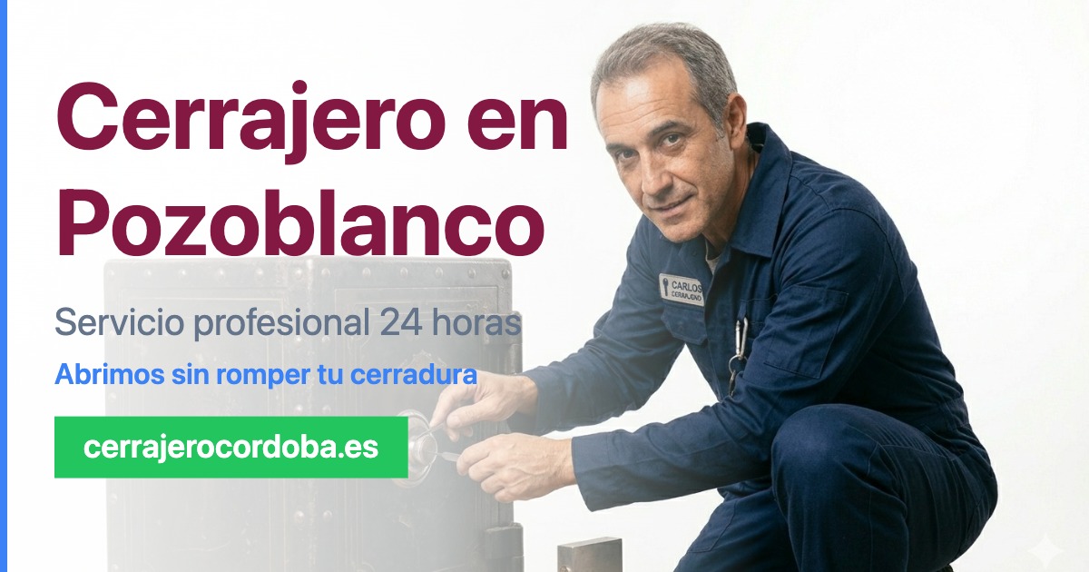 Cerrajero en Pozoblanco